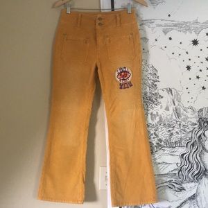 Free People Golden Cords with I Put A Spell On You